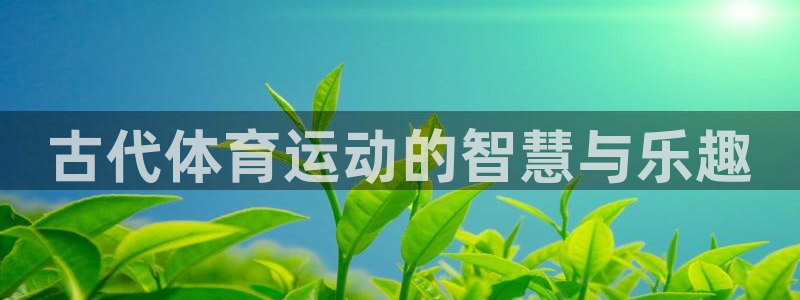 oety欧亿：古代体育运动的智慧与乐趣